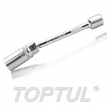 CACN1615 Головка свечная 1/2" 21мм магнитная с удлинителем 380мм TOPTUL