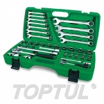GAAI4201 Набор головок и ключей 42предм. 1/4",1/2" 6гр. TOPTUL