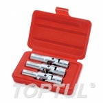 JGAI0301 Набор головок свечных 3/8"  8-12мм TOPTUL