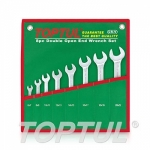 GAAA0812 Набор ключей рожк. 6-22мм 8шт TOPTUL