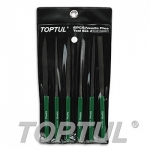 GNBA0601 Набор надфилей 6шт. TOPTUL