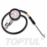 JEAL220B Насадка для подкачки шин с манометром TOPTUL